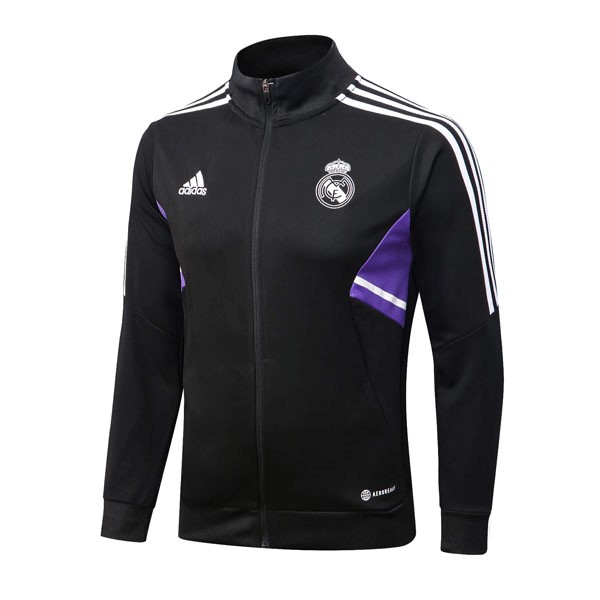 Sweatjacken Real Madrid 2023 Schwarz